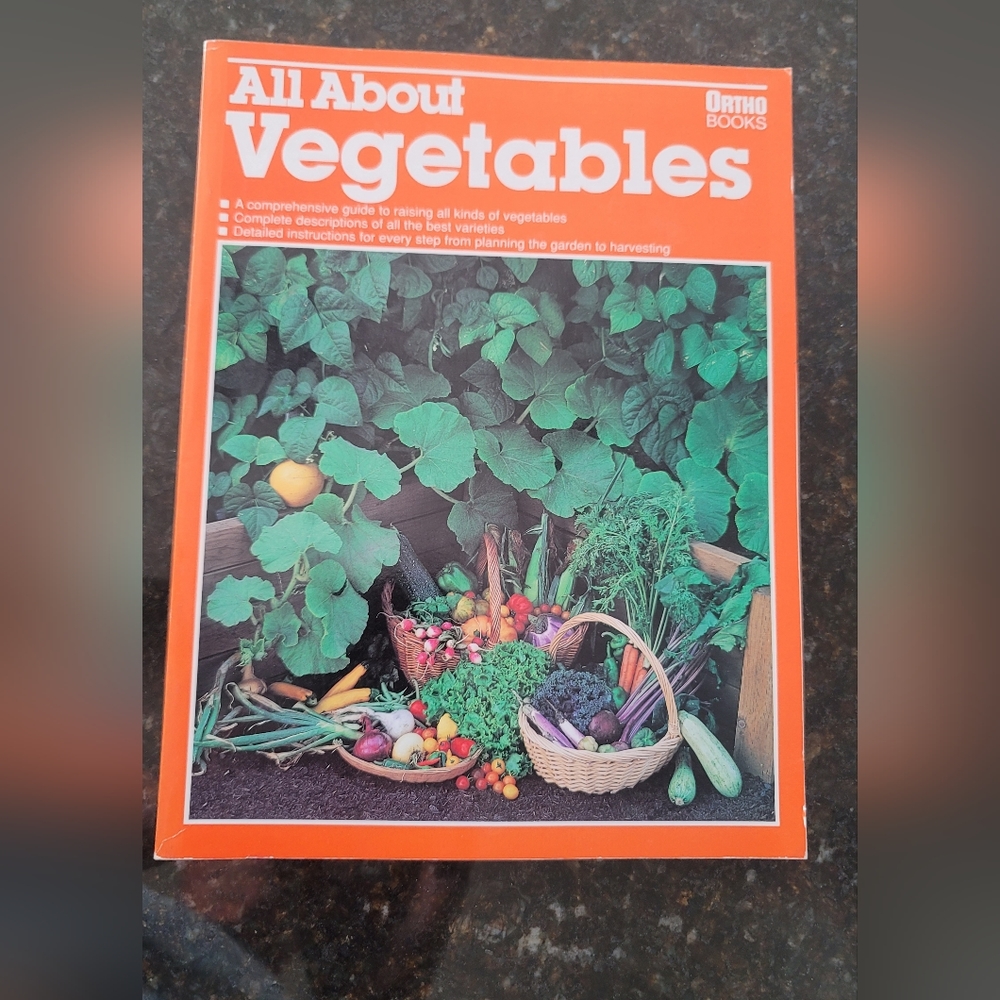 "All About Vegetables" gardening book